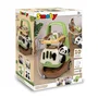 Smoby - Chariot Vétérinaire de Zoo avec Peluche Panda - 10 Accessoires Médicaux et Cage de Transport 2 en 1 - Jouet d'imagination pour Enfants à partir de 3 ans - Fabriqué en France