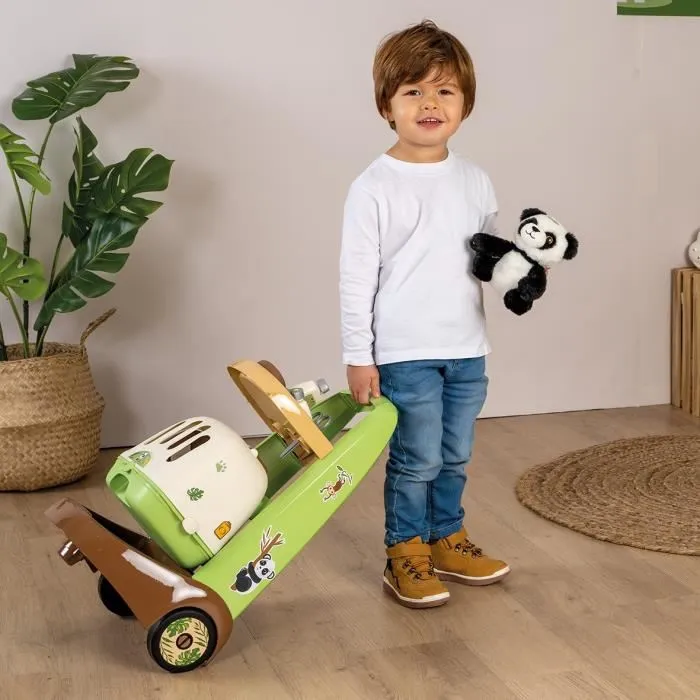 Smoby - Chariot Vétérinaire de Zoo avec Peluche Panda - 10 Accessoires Médicaux et Cage de Transport 2 en 1 - Jouet d'imagination pour Enfants à partir de 3 ans - Fabriqué en France Smoby - Chariot Vétérinaire de Zoo avec Peluche Panda - 10 Accessoires Médicaux et Cage de Transport 2 en 1 - Jouet d'imagination pour Enfants à partir de 3 ans - Fabriqué en France