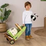 Smoby - Chariot Vétérinaire de Zoo avec Peluche Panda - 10 Accessoires Médicaux et Cage de Transport 2 en 1 - Jouet d'imagination pour Enfants à partir de 3 ans - Fabriqué en France