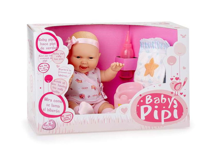 Berjuan Baby Smile Gatito - Jouet en peluche ou peluche interactive pour bébé et enfant dès 36 mois - Réf. 512-26