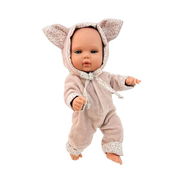 Berjuan Baby Smile Gatito - Jouet en peluche ou peluche interactive pour bébé et enfant dès 36 mois - Réf. 512-26