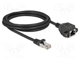 DELOCK Extendeur Ethernet Cat 6a S/FTP 2m