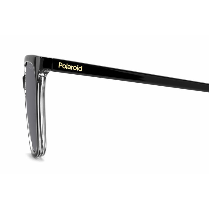 Polaroid PLD-4163-S-557C5M9 Lunettes de soleil pour femme noir et gris