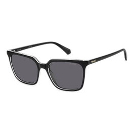 Polaroid PLD-4163-S-557C5M9 Lunettes de soleil pour femme noir et gris