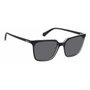 Polaroid PLD-4163-S-557C5M9 Lunettes de soleil pour femme noir et gris