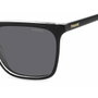 Polaroid PLD-4163-S-557C5M9 Lunettes de soleil pour femme noir et gris