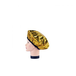 Bifull Bonnet de traitement en aluminium couleur doré GT02D