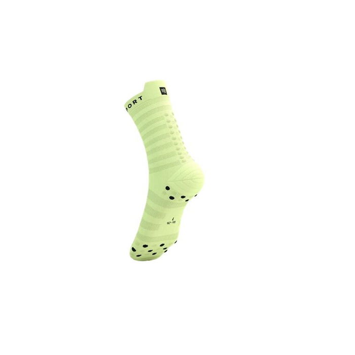 Chaussettes de Contention Compressport Pro Racing V4.0 Jaune 10.5