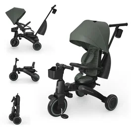 Kinderkraft JAZZ 3 Tricycle évolutif pliable Vert
