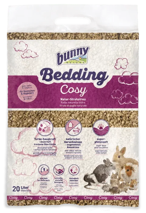 Bunny Nature Bunny Lecho Cosy Paja Natural 20L Bunny Nature Bunny Lecho Cosy Paja Natural 20L