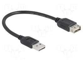 DELOCK Câble USB 2.0 USB A vers USB A 0,2m