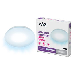Wiz Plafonnier intelligent Adria Wi-Fi 17W 4000K 1700lm Ø32cm Blanc