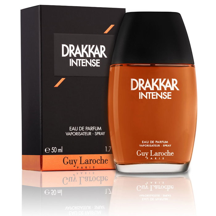 Drakkar Intense EDP Vapo 50 ml - Parfum Homme Frais et Puissant à la Bergamote, Coriandre et Lavande Sauvage