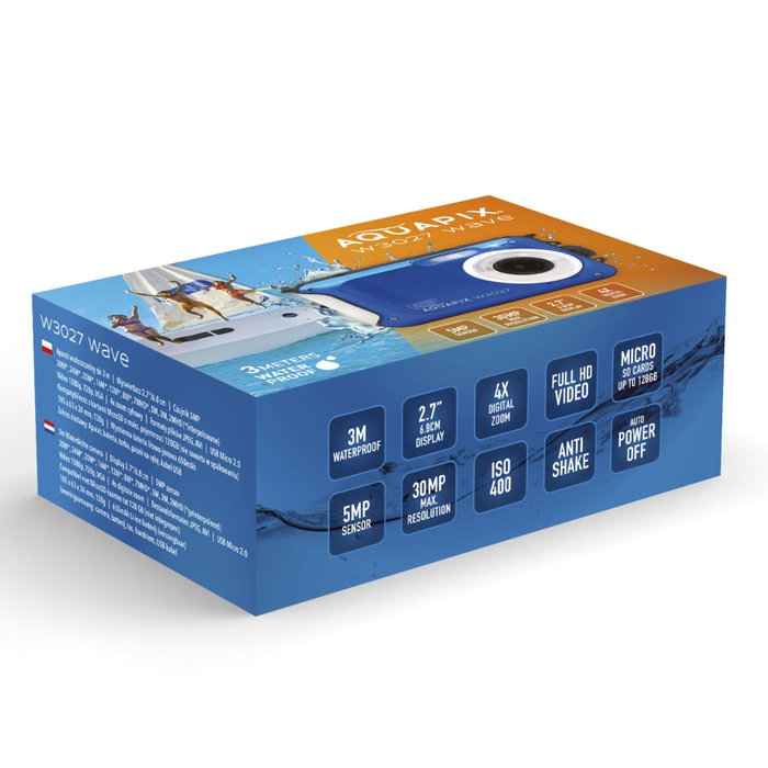 Easypix Aquapix W3027 Wave Marine Blue