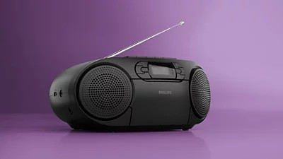Philips TAZ2200/10 - Radio CD, Cassette et Bluetooth - Noir
