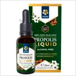 Manuka New Zeland Propolis NZ CAPE 30+ Sans Alcool 30Ml
