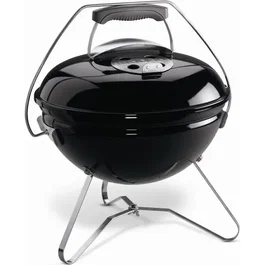 Weber Barbecue à Charbon Smokey Joe Noir - Portable Ø37 cm - Cuve en Acier Émaillé - Pour 4 Personnes