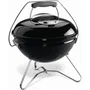 Weber Barbecue à Charbon Smokey Joe Noir - Portable Ø37 cm - Cuve en Acier Émaillé - Pour 4 Personnes