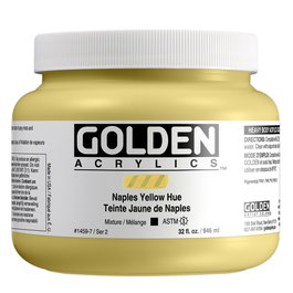 Golden Peinture Acrylique Heavy Body Amarillo Napoles 946 ml