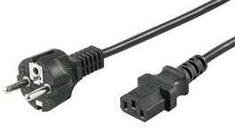MicroConnect Cordon d'alimentation Schuko - C13, 3m