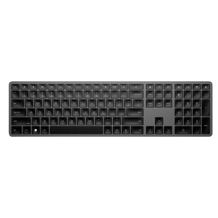 Clavier sans fil HP 975 Noir Espagnol Qwerty Clavier sans fil HP 975 Noir Espagnol Qwerty