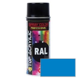 TOP ACRYLIC Spray Peinture Mate Ral-5015 400ml Bleu Ciel