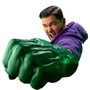 Hasbro Poings de l'incroyable Hulk avec effets sonores électroniques, Marvel Legends Series