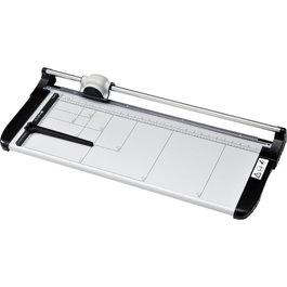 Olympia TR 6712 Massicot à rouleau pour papier A2, Argent / Noir