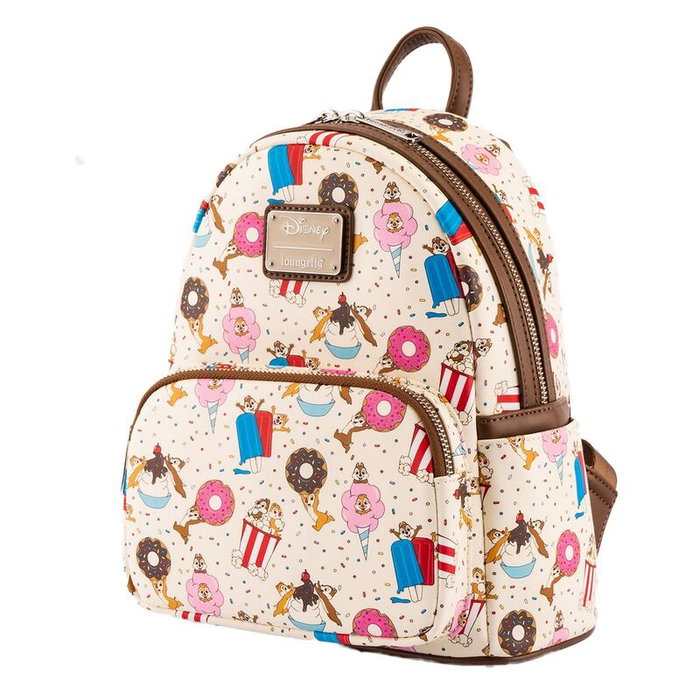 LOUNGEFLY Sac à dos Disney Chip 'n' Dale Sweet Gifts Collection 26 cm - 22.5 x 26.25 x 11.25 cm