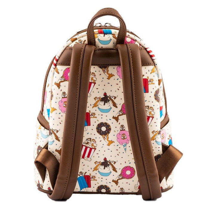 LOUNGEFLY Sac à dos Disney Chip 'n' Dale Sweet Gifts Collection 26 cm - 22.5 x 26.25 x 11.25 cm