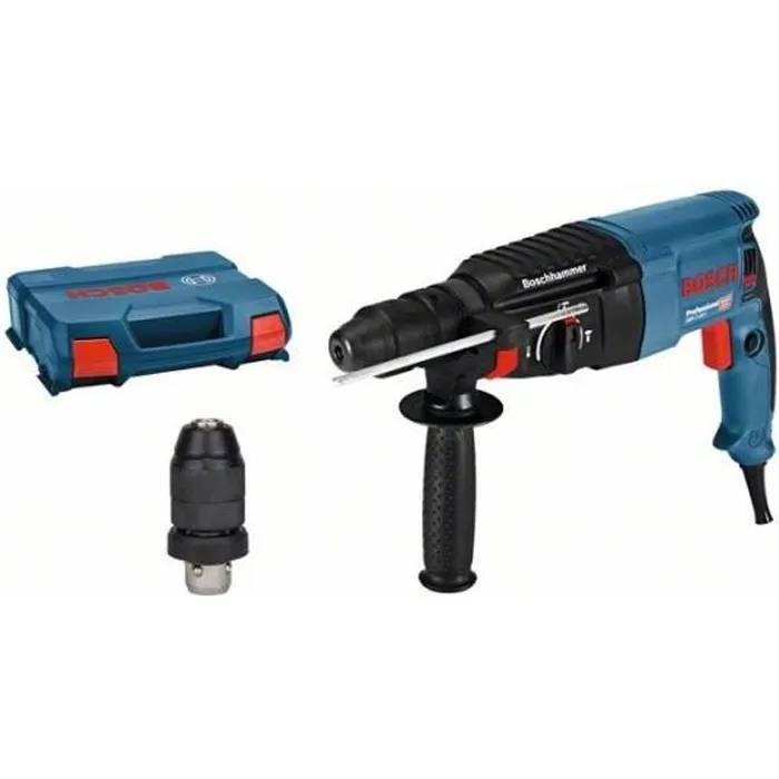 Bosch Professional Perforateur SDS Plus GBH 2-26 F Réf. 06112A4000 - Force de frappe 2,7 J, mandrin interchangeable, usage quotidien Bosch Professional Perforateur SDS Plus GBH 2-26 F Réf. 06112A4000 - Force de frappe 2,7 J, mandrin interchangeable, usage quotidien