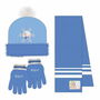 Bonnet et gants Frozen Bleu