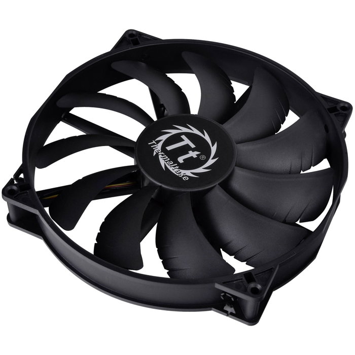 Thermaltake Pure 20 Ventilateur de Radiateur 200 mm Noir
