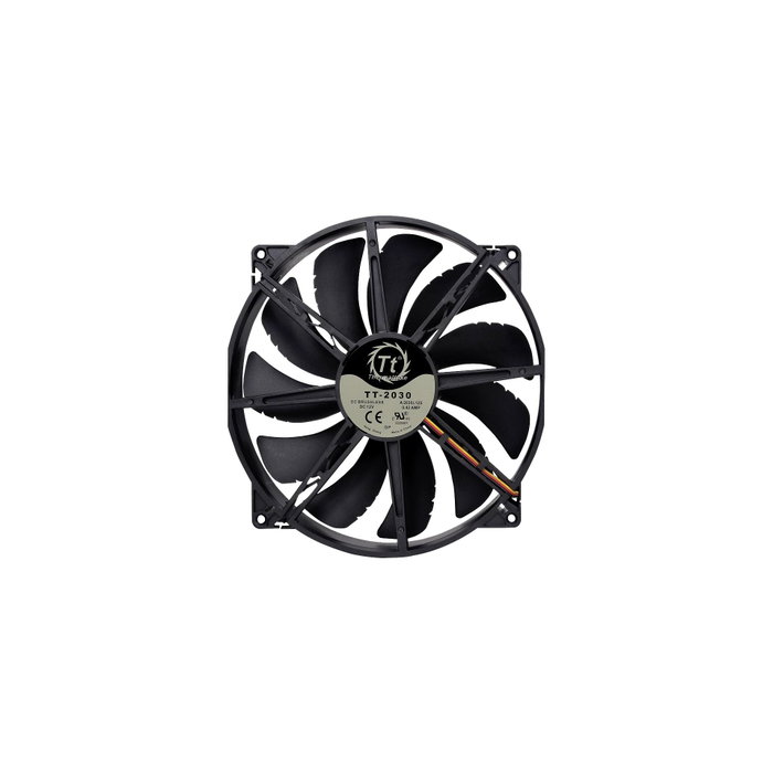Thermaltake Pure 20 Ventilateur de Radiateur 200 mm Noir