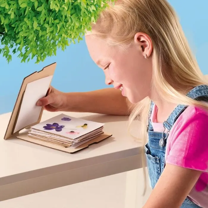 SES CREATIVE Presse-fleur Loisirs créatifs - Presse les plus belles fleurs en 20 secondes avec micro-ondes pour créations élégantes