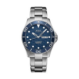 Montre Homme Mido M042-430-11-041-00 Bleu (Ø 42,5 mm)