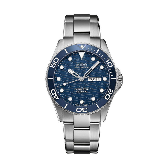Montre Homme Mido M042-430-11-041-00 Bleu (Ø 42,5 mm)