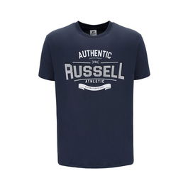 T-shirt à manches courtes homme Russell Athletic A30081-OB-155 Bleu foncé (S)