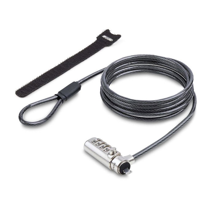 Startechcom SNBLC4D-LAPTOP-LOCK Câble de sécurité 1,5 m à combinaison Noble Wedge® Startechcom SNBLC4D-LAPTOP-LOCK Câble de sécurité 1,5 m à combinaison Noble Wedge®