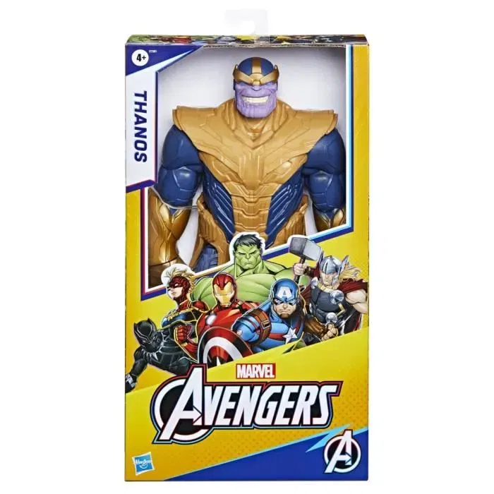 Hasbro Marvel Avengers Titan Hero Series Figurine Thanos Deluxe 30 cm, Jouet Super-héros pour Enfants à Partir de 4 Ans Hasbro Marvel Avengers Titan Hero Series Figurine Thanos Deluxe 30 cm, Jouet Super-héros pour Enfants à Partir de 4 Ans