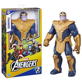 Hasbro Marvel Avengers Titan Hero Series Figurine Thanos Deluxe 30 cm, Jouet Super-héros pour Enfants à Partir de 4 Ans
