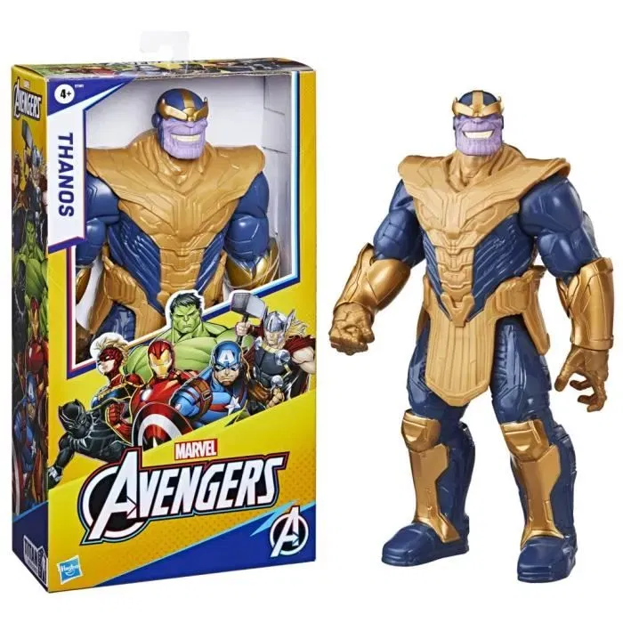 Hasbro Marvel Avengers Titan Hero Series Figurine Thanos Deluxe 30 cm, Jouet Super-héros pour Enfants à Partir de 4 Ans Hasbro Marvel Avengers Titan Hero Series Figurine Thanos Deluxe 30 cm, Jouet Super-héros pour Enfants à Partir de 4 Ans