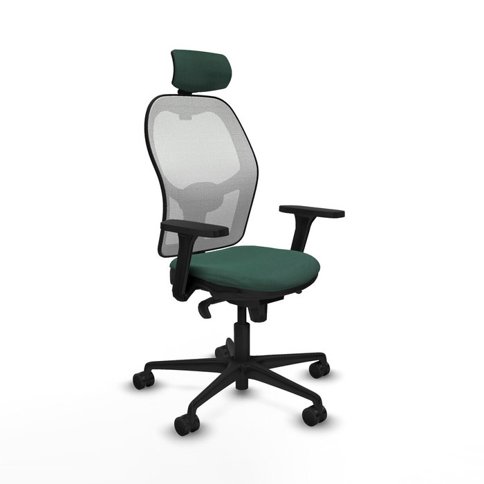 Piqueras y Crespo Chaise de Bureau avec Appui-tête Jorquera 3D036N2 Vert Piqueras y Crespo Chaise de Bureau avec Appui-tête Jorquera 3D036N2 Vert
