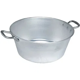 Le Pratique Bassine en Aluminium Ø 45 cm - 21 L
