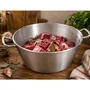 Le Pratique Bassine en Aluminium Ø 45 cm - 21 L
