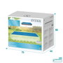 Intex Bâche de piscine solaire rectangulaire Ultra Frame 975 x 488 cm
