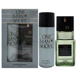 Jacques Bogart Coffret One Man Show avec Eau De Toilette 100 ml et Spray Parfumé 200 ml