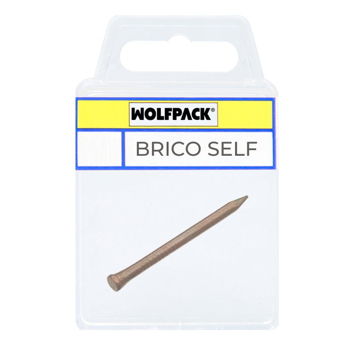 WOLFPACK LINEA PROFESIONAL Pointe en acier conique cuivre 2,00x30 mm WOLFPACK LINEA PROFESIONAL Pointe en acier conique cuivre 2,00x30 mm