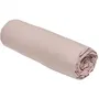 Today Drap housse Essential - 90 x 190 cm (1 personne) - 100% Coton uni - Coloris Rose des sables