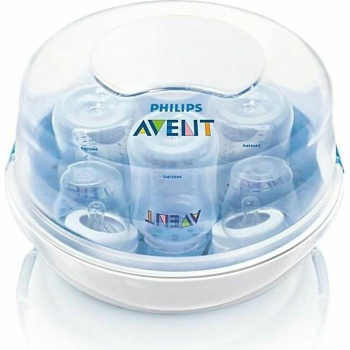 Philips Avent Stérilisateur micro-ondes SCF281/02 Bleu/Blanc Philips Avent Stérilisateur micro-ondes SCF281/02 Bleu/Blanc